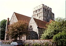 TR3358 : St. Clement's Church, Sandwich by Roger Smith
