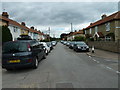 Looking from the Hotson Road/St Edmund