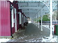 Platform at Strathpeffer Victorian Station