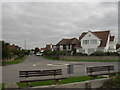 Mini roundabout in Felpham