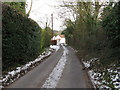 Lane east out of Madehurst