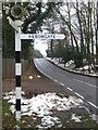 Fingerpost sign