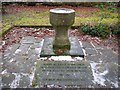 Font, Clara Vale Memorial Garden