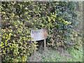 TM0491 : Sign at the entrance to Barber's Farm by Adrian S Pye