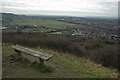 View to the south-west from Robins Wood Hill