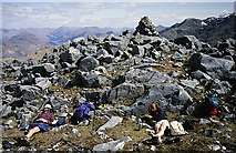 NG7906 : The summit of Beinn na Caillich by Walter Baxter