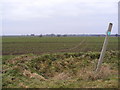 Footpath to the B1119 Saxmundham Road & B1120 Badingham Road