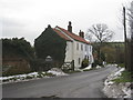 Entering Nettleton on the Viking Way