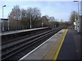 Ockley station platform