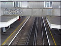 TQ1473 : Bridge over railway lines, Whitton station by David Howard