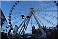 SJ8398 : Giant Ferris Wheel, Exchange Square by N Chadwick