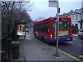 Bus stop on Westbere Road, Cricklewood