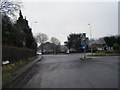 Port Road roundabout at Caerau Lane