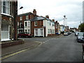 Approaching the junction of  Stradbroke Road and Dunwich Road