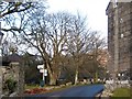 Widecombe Green in winter