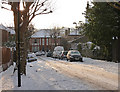 Snow in Thurlby Road (2)