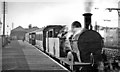 Romford Station: the Upminster platform, with branch train