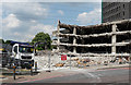 Demolition of car park, High Street Colliers Wood