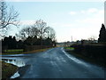 SE6654 : Junction of Holtby Lane with Rudcarr Lane by Ian S