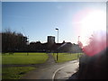 Towerblock on Bethnal Green Road, viewed from Ion Square Gardens