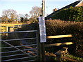 Footpath by Loxwood chapel