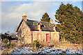 Boarded up farmhouse at Clashandorran