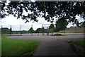 TQ5839 : Tennis Court, Calverley Grounds by N Chadwick