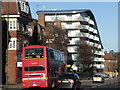 Wembley: bus on Wembley Hill Road