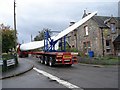 Wind turbine blade at Marybank