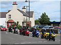 Motorcyclists in Coldingham