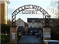 Harbourside housing estate at Hotwells, Bristol