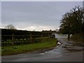 An alternative entrance / exit to the grounds of Belvoir Castle