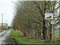 The road to Moor House Farm