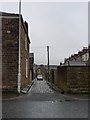 Back street between Water Street and Turkey Street, Accrington