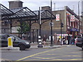 Kentish Town market and station