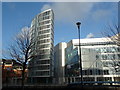 Offices across the River Avon Navigation from Temple Meads Station, Bristol