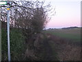 Elham Valley Way towards North Elham