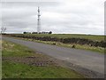 Minor road on Moralee Fell