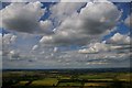 The Vale of White Horse, from just above the White Horse itself