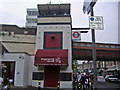 Approach to East Putney station