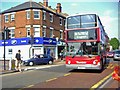 57 bus on Coombe Lane, Raynes Park