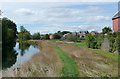 Droitwich Junction Canal, Worcestershire entering Droitwich