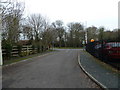 Looking down Willowdene Close towards Hulbert Road