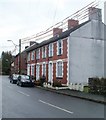 Short rows of houses, Western Valley Road, Rogerstone