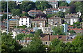 Houses on the hillside at Hotwells, Bristol