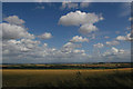 Looking east off the Ridgeway at Bury Down