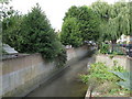 The River Ravensbourne east of Waterbank Road, SE6