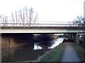 SO8857 : The A449 bridge over the canal by Andrew King