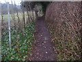 Footpath between Dell Close and School Lane, Mickleham