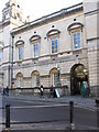 The western entrance to Guildhall Market